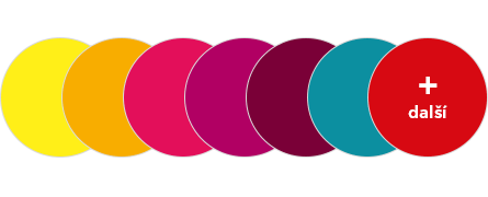 Koral Tišnov - barevné pasty - průhledné barvy na výrobu knoflíků - vzorník